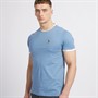 LUKE 1977 Mens Looper T-Shirt Elemental Blue/Stone