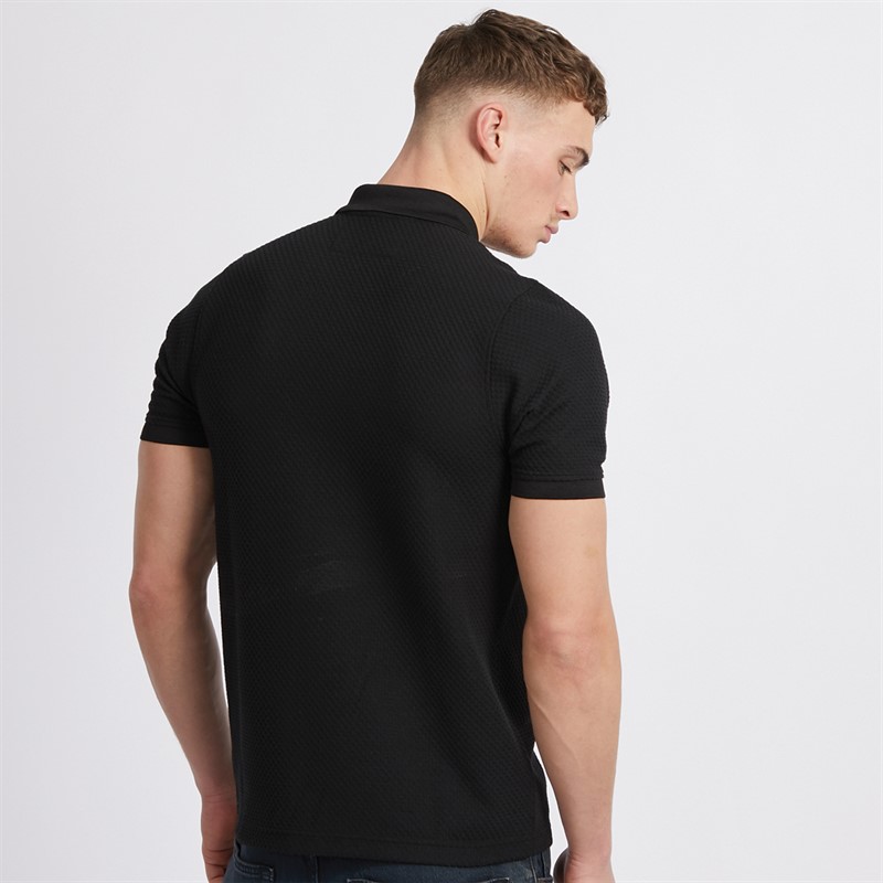 Luke 1977 Mens Izalco Polo Shirt Black