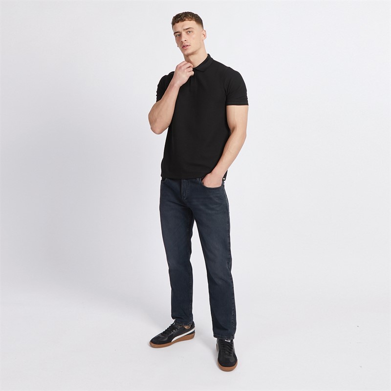 Luke 1977 Mens Izalco Polo Shirt Black