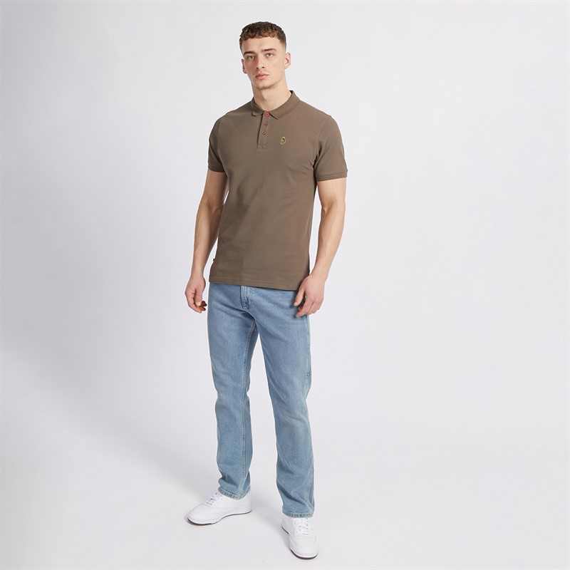 LUKE 1977 Mens Williams Polo Mushroom