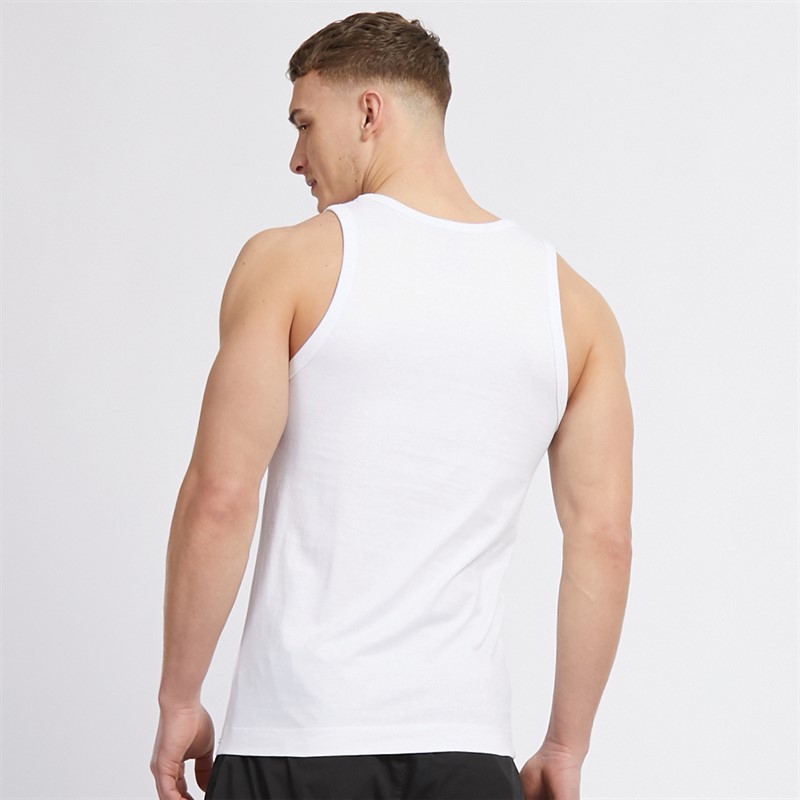 LUKE 1977 Mens Reco Three Pack Vests Black/White/Mid Grey