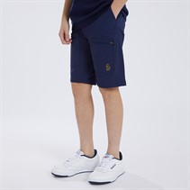 LUKE 1977 Boys Acetate Shorts Navy