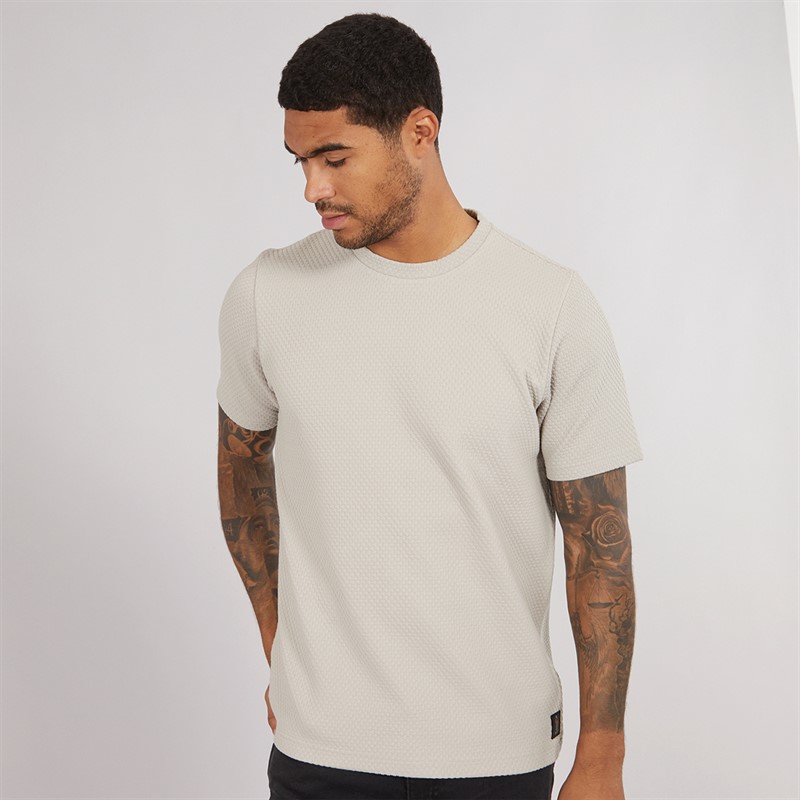 LUKE 1977 Mens Armilla T-Shirt Stone