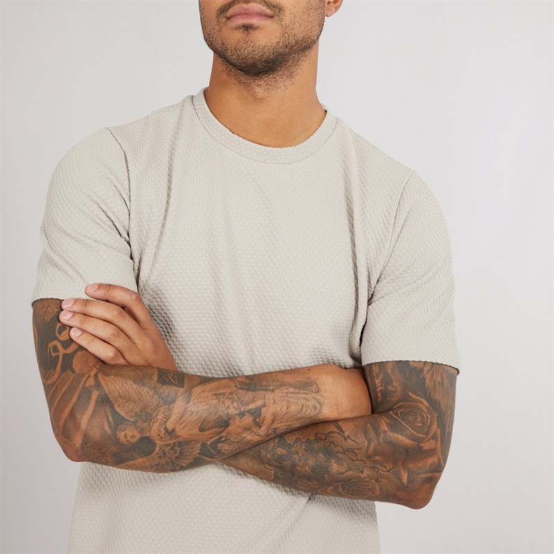 LUKE 1977 Mens Armilla T-Shirt Stone