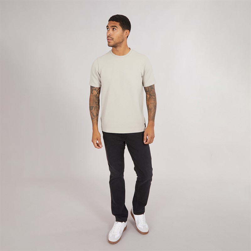 LUKE 1977 Mens Armilla T-Shirt Stone