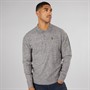 LUKE 1977 Mens Duitama Jumper Mid Marl Grey