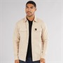 LUKE 1977 Mens Ibague Overshirt Stone