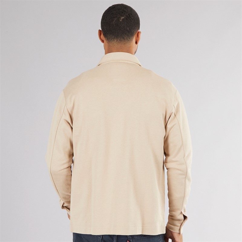 LUKE 1977 Mens Ibague Overshirt Stone