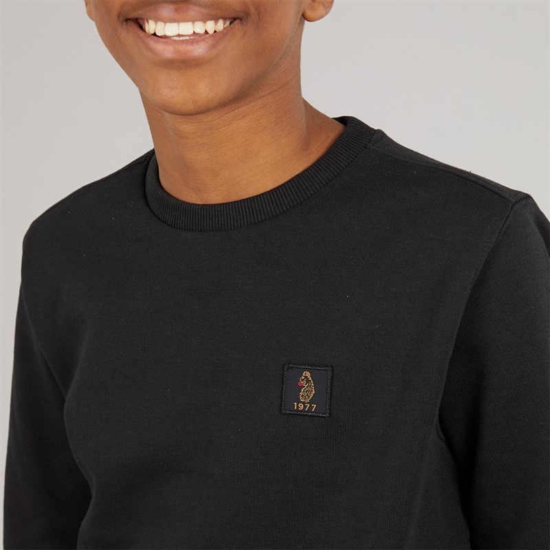 LUKE 1977 Boys Highground Tracksuit Black