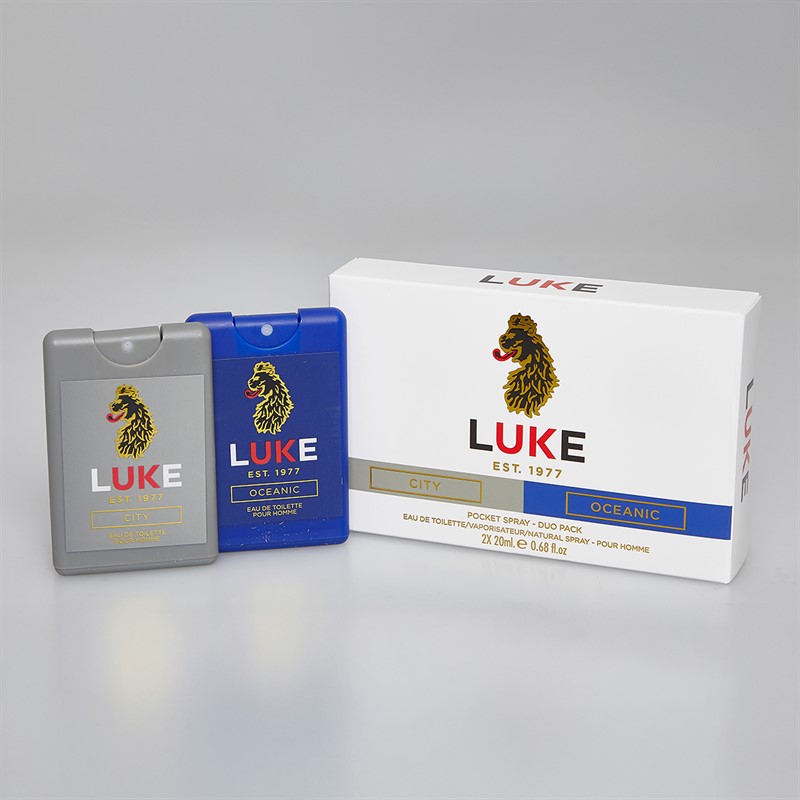 LUKE 1977 Mens Oceanic And City Fragrance Set Blue/Grey Blue/ Grey