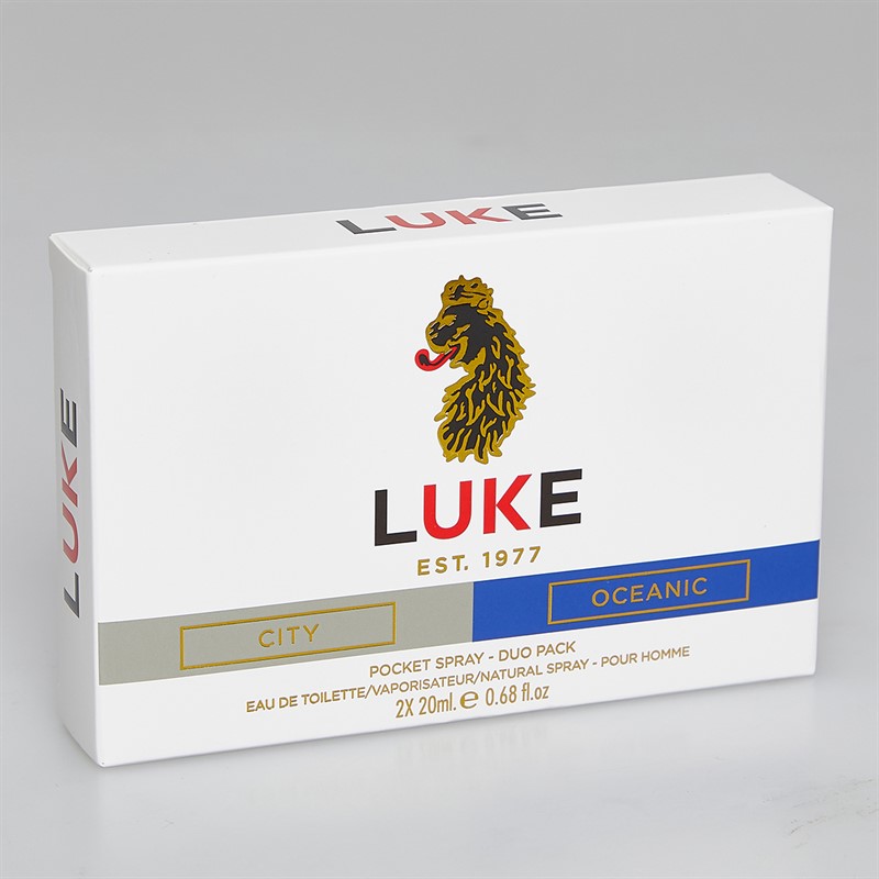 LUKE 1977 Mens Oceanic And City Fragrance Set Blue/Grey Blue/ Grey