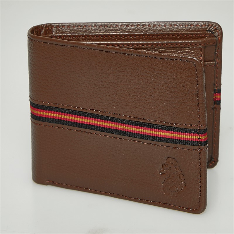 LUKE 1977 Mens Milled Wallet Brown