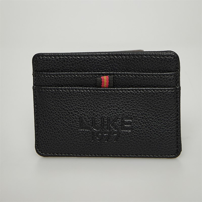 LUKE 1977 Mens Dover Wallet And Cardholder Set Black