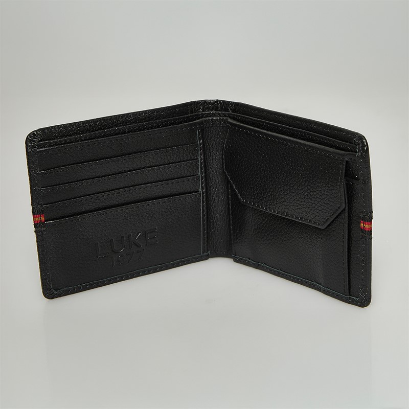 LUKE 1977 Mens Milled Wallet Black