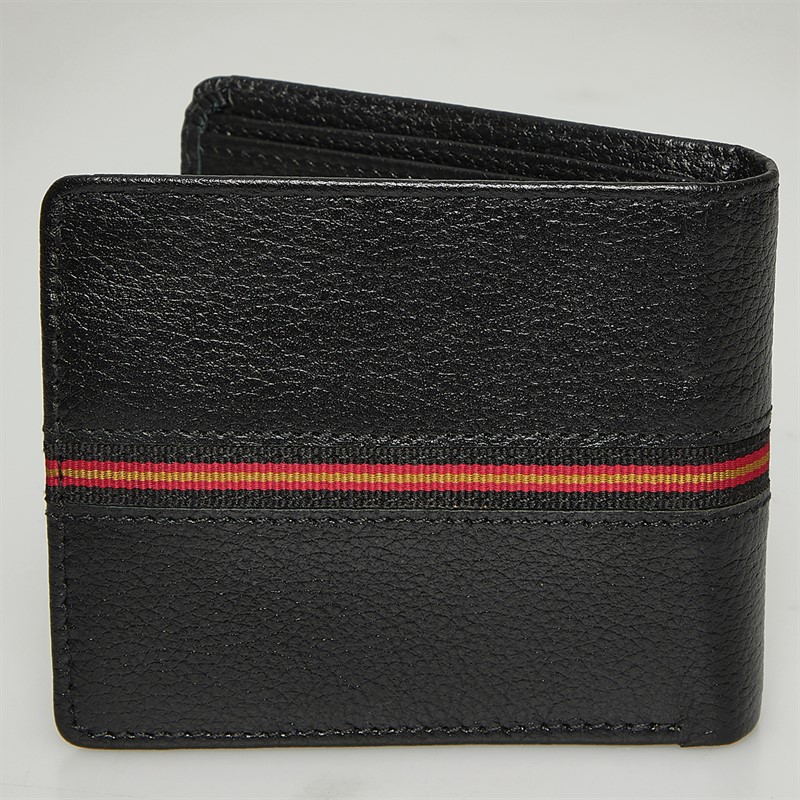 LUKE 1977 Mens Milled Wallet Black