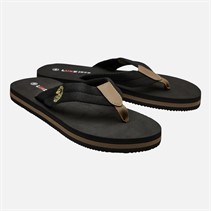 LUKE 1977 Mens Benn Flip Flops Black/Hardnut
