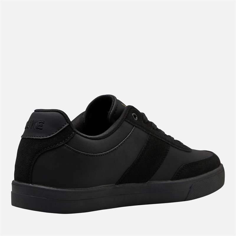 LUKE 1977 Mens Wells Trainers Black