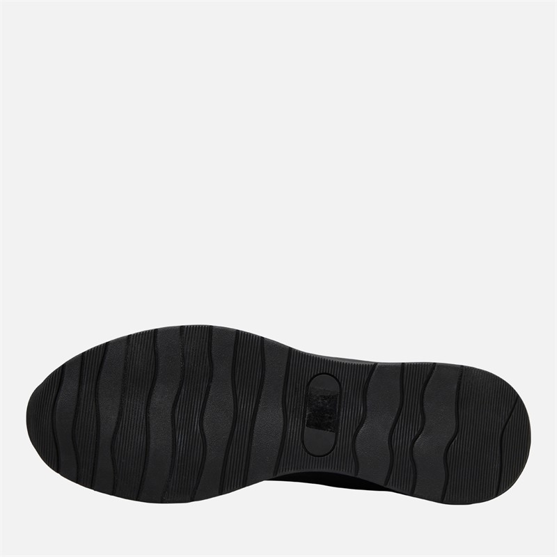 LUKE 1977 Mens Voodoo Ray Trainers Black/Black