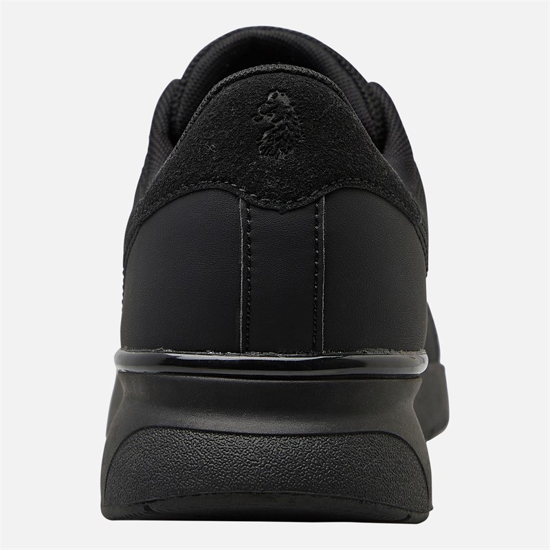 LUKE 1977 Mens Voodoo Ray Trainers Black/Black