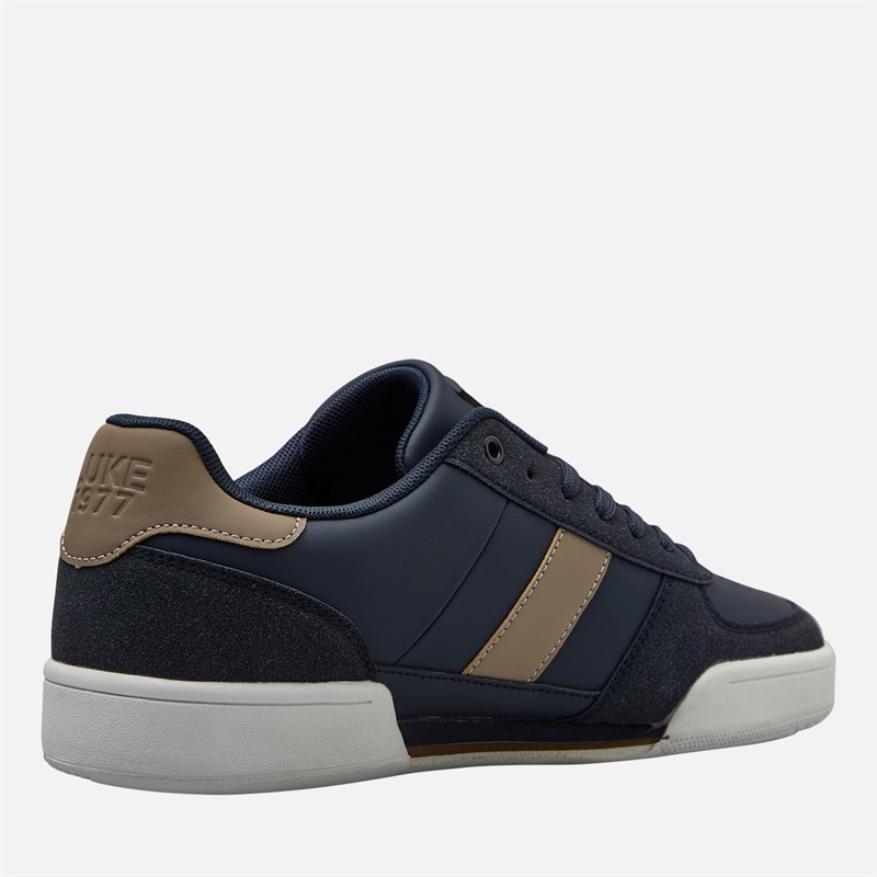 LUKE 1977 Mens Berto II Trainers Porpoise