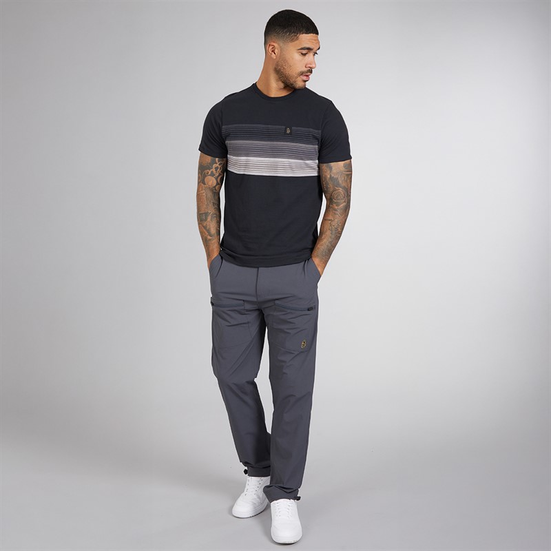 LUKE 1977 Mens Nashville 2500 T-Shirt Dark Charcoal