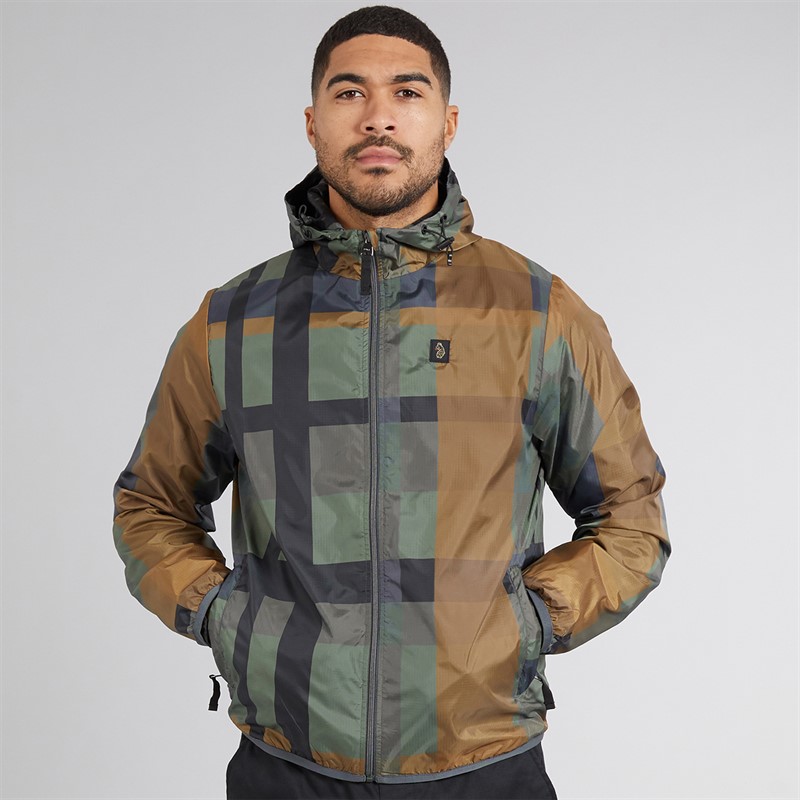 LUKE 1977 Mens Garnedd 1000 Jacket Sage/Charcoal/French Mustard