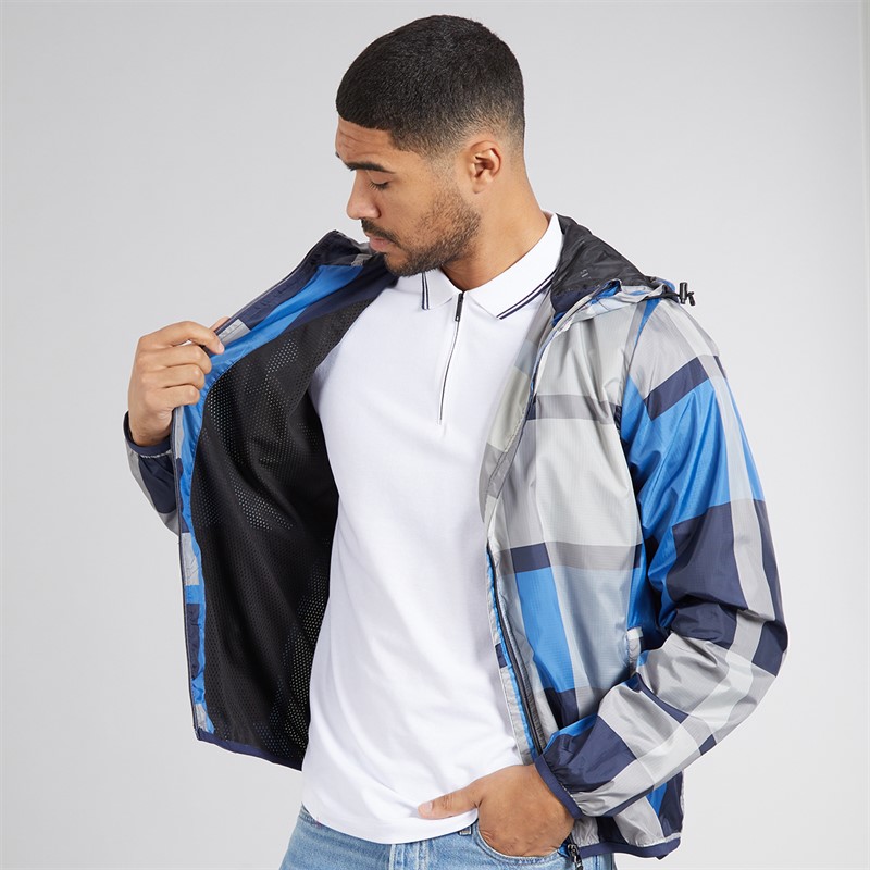 LUKE 1977 Mens Garnedd 1000 Jacket Navy/Ice Grey/Delf