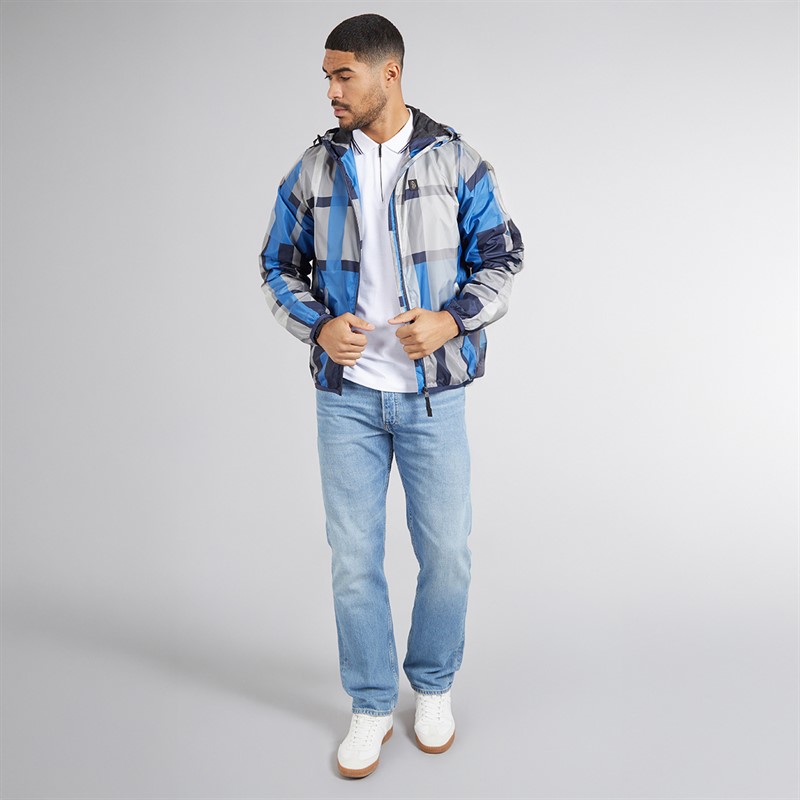 LUKE 1977 Mens Garnedd 1000 Jacket Navy/Ice Grey/Delf