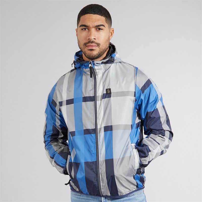 LUKE 1977 Mens Garnedd 1000 Jacket Navy/Ice Grey/Delf