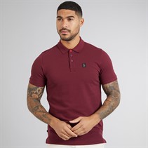 LUKE 1977 Mens Williams 2500 Polo Shirt Claret