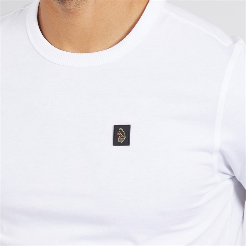 LUKE 1977 Mens Ciruella 2500 T-Shirt White