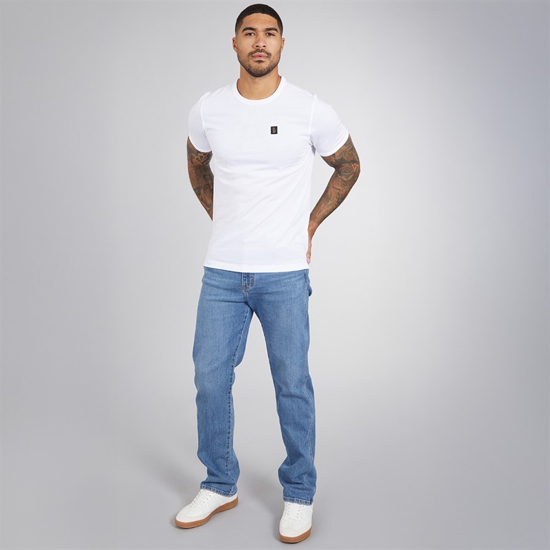 LUKE 1977 Mens Ciruella 2500 T-Shirt White