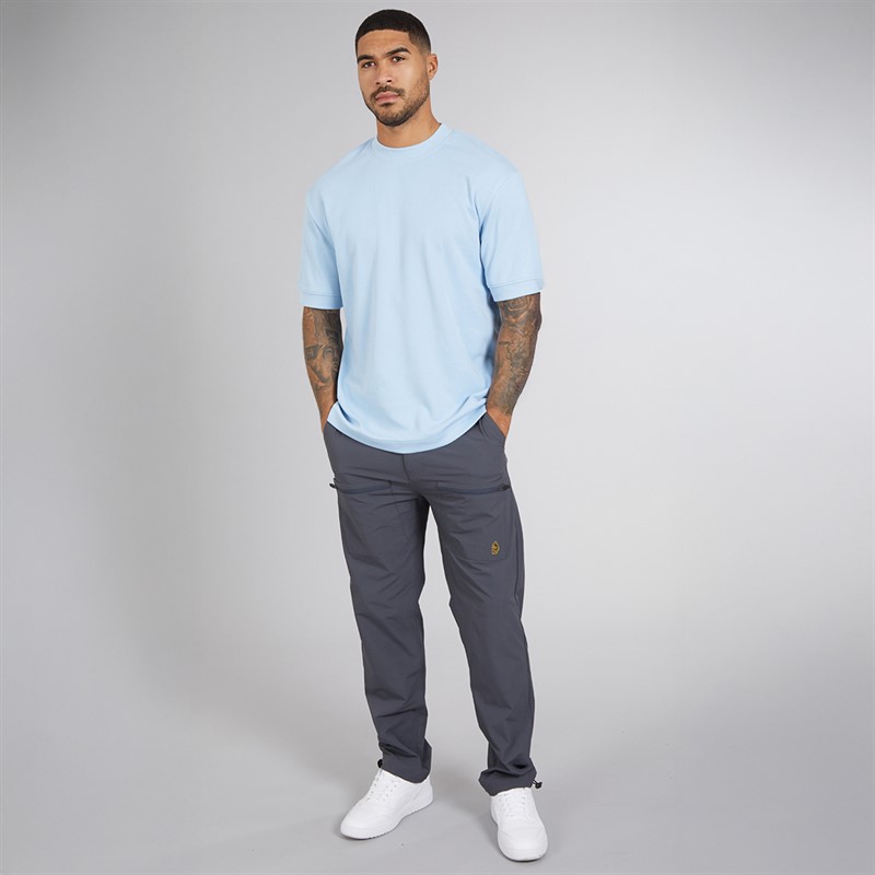 LUKE 1977 Mens Dapper Schnapper T-Shirt Skyblue