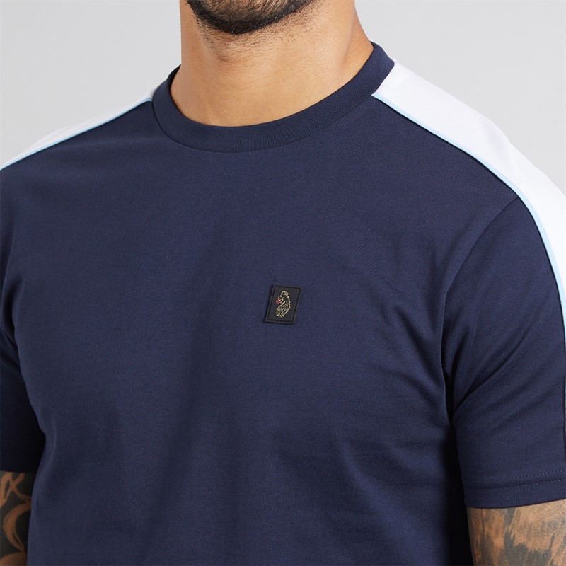 LUKE 1977 Mens Ciruella 2500 T-Shirt Navy
