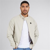 LUKE 1977 Mens Miller Harrington Jacket Stone