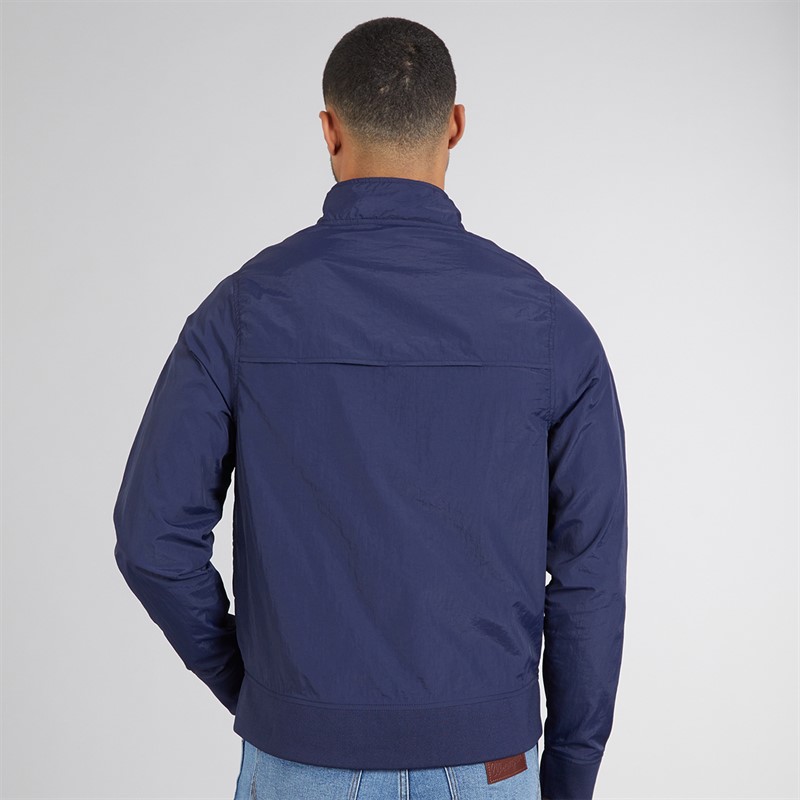 LUKE 1977 Mens Miller Harrington Jacket Navy