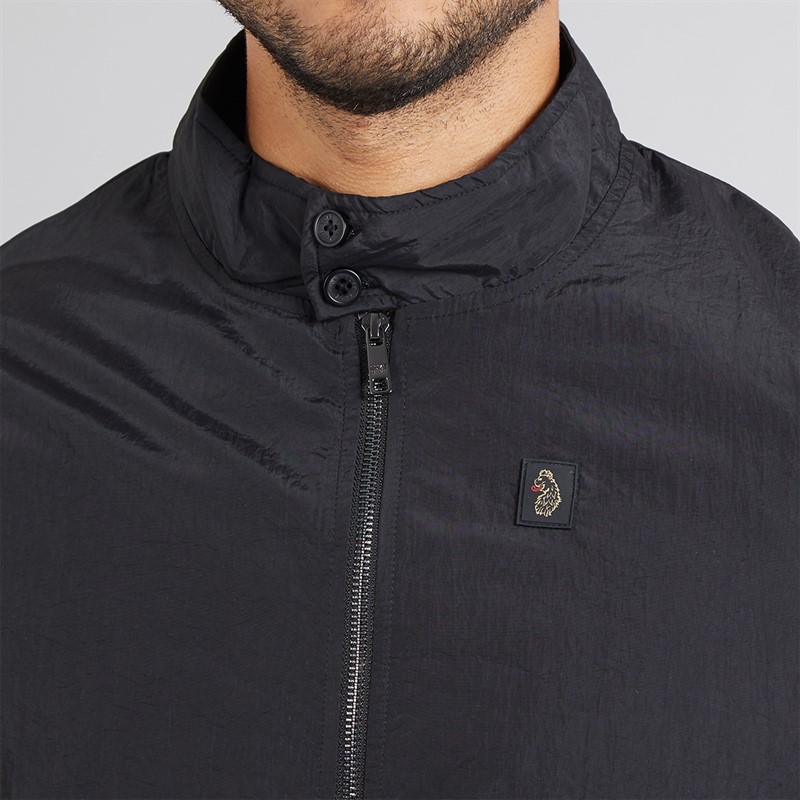 LUKE 1977 Mens Miller Harrington Jacket Black