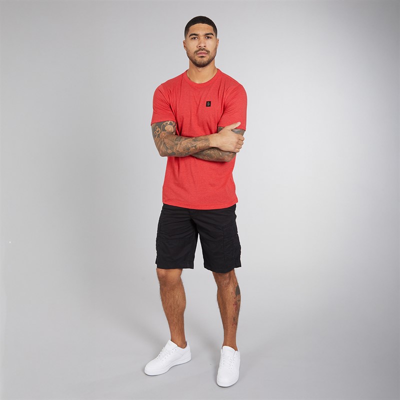 LUKE 1977 Mens Ciruella 2500 T-Shirt Marina Red