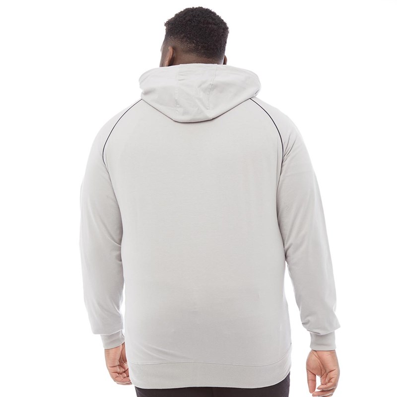 Buy LUKE 1977 Mens Plus Size Stag Run Hoodie Grey