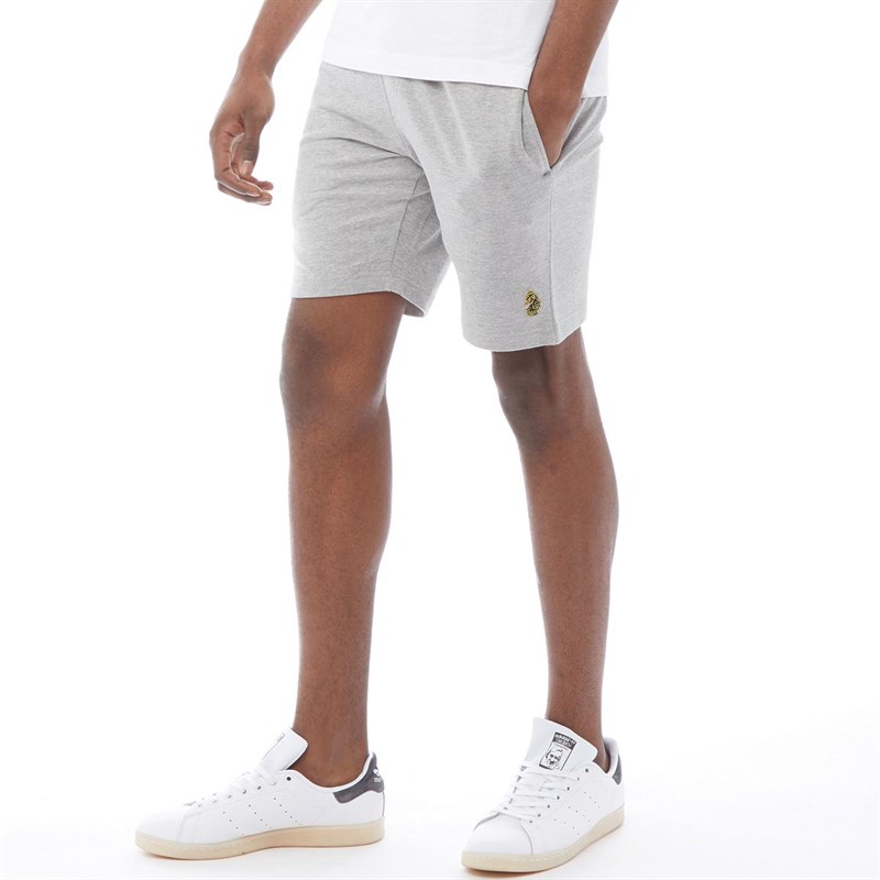 Buy LUKE 1977 Mens Get Shorty Sweat Shorts Grey
