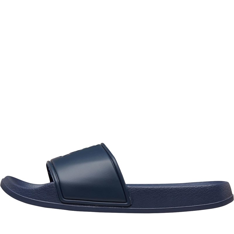 Buy Junior Luke Boys Lion Slides Navy