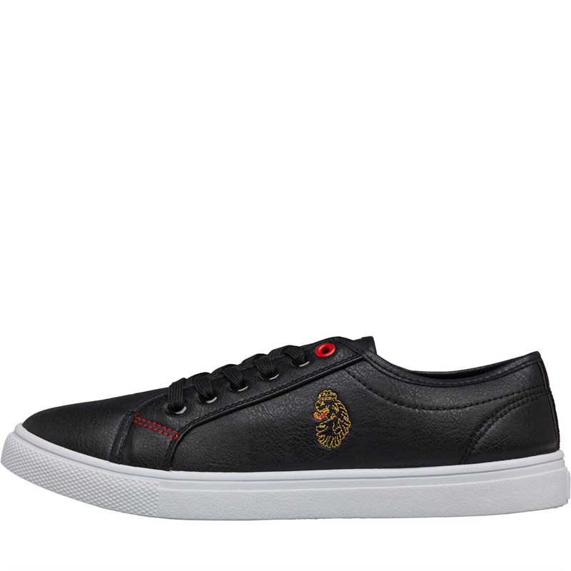 white luke trainers
