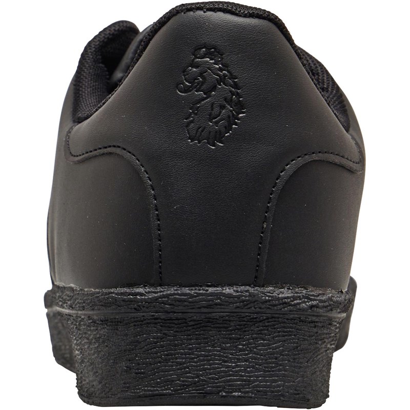black luke trainers
