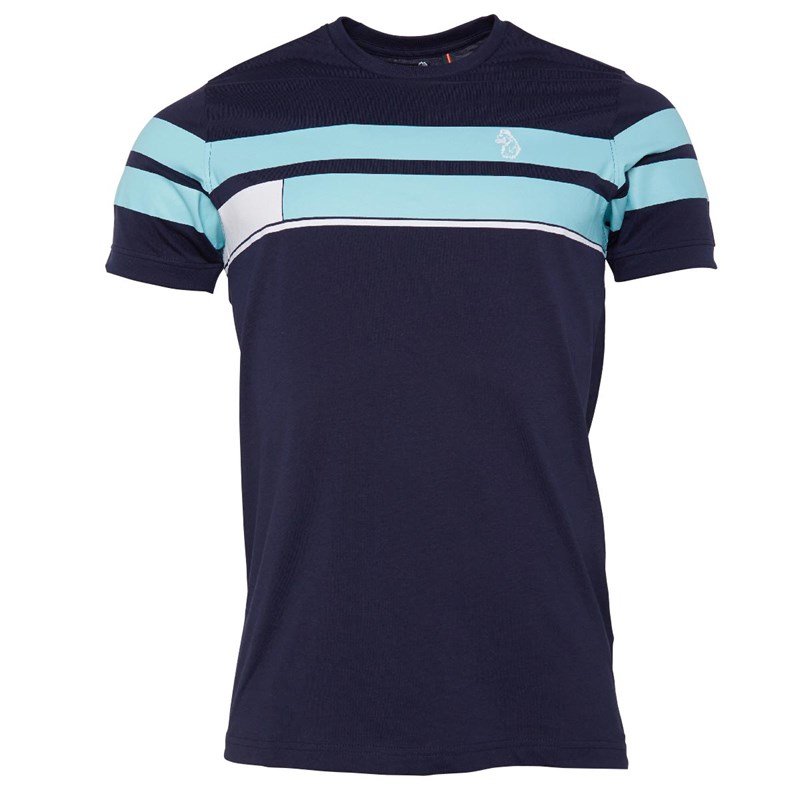 LUKE 1977 Mens Brazilia Printed T-Shirt Navy