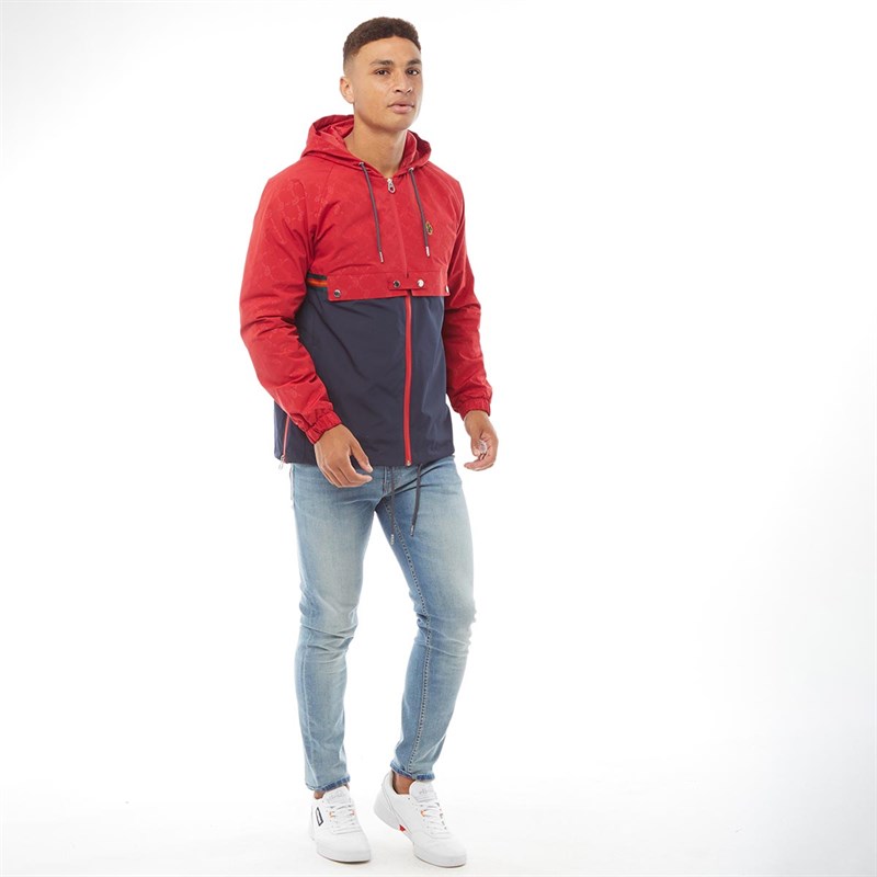 LUKE 1977 Męskie Bi Carbon Kurtka Typu Bomber Granatowy