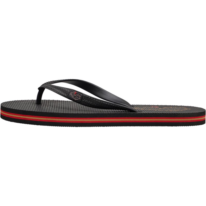 Buy LUKE 1977 Mens Flip Filop Flip Flops Rubber Black