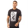 LUKE 1977 Mens Stamp On It Printed T-Shirt Black