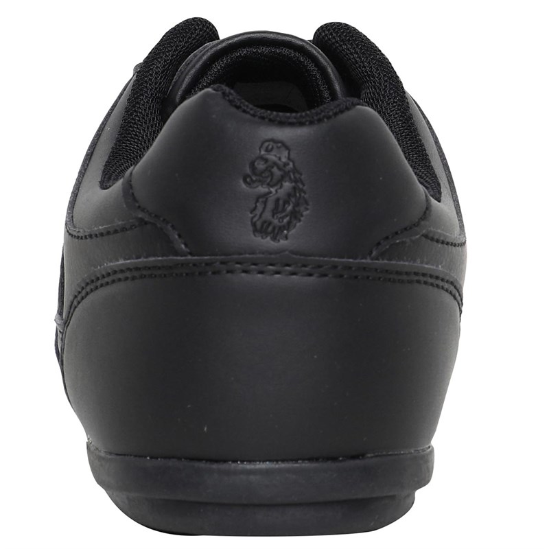 LUKE 1977 Mens Joshua Trainers Black/Black
