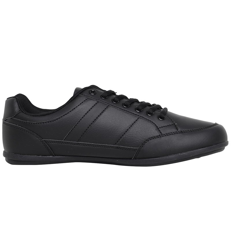 LUKE 1977 Mens Joshua Trainers Black/Black