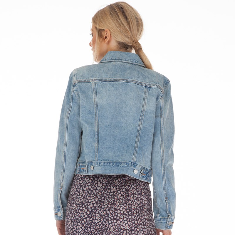 Buy Levi's Womens Authentic Trucker Denim Jacket Untamed Blue